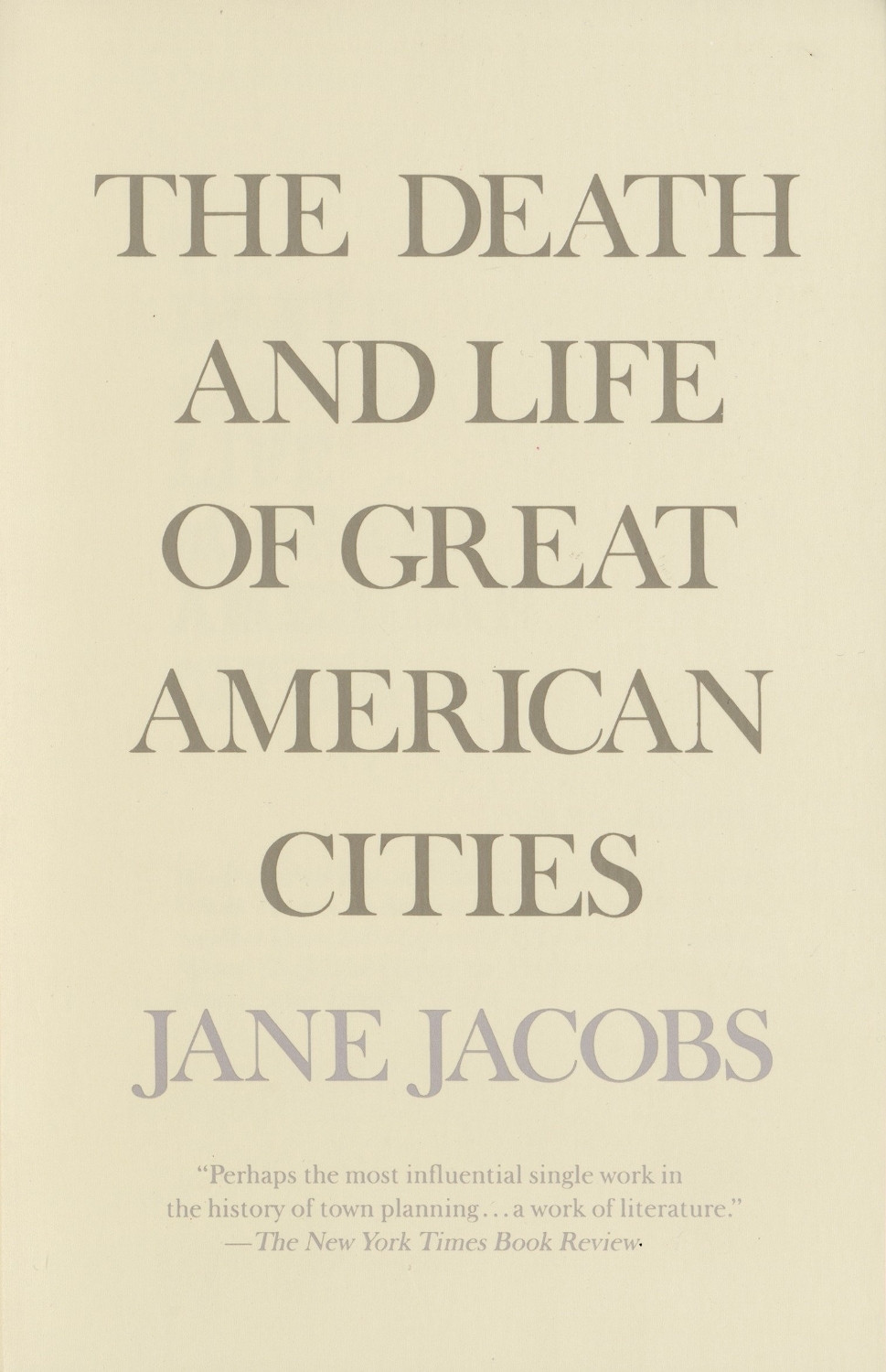 The Death and Life of Great American Cities book cover